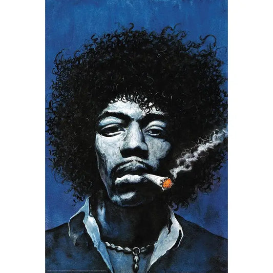 Jimi Hendrix Joint Music Poster Size 24X36