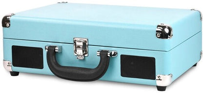 Victrola VSC-550BT-TQ / VSC-550BT-BLK - Bluetooth Suitcase Turntable 3 Speed (Turquoise or Black) (Large Item, Bluetooth, Built-In Speakers)